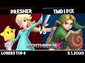 Presher (Rosalina) vs TMD | Pix (Young Link) | Losers Top 8 | Synthwave X #21