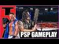 TNA Impact! - Cross The Line - PSP Gameplay - A.J. Styles VS Abyss - 720P