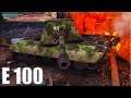 Как играют статисты на E 100 World fo Tanks