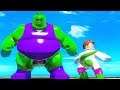 Fat Hulk VS Lizard ! w/ Hulk Smash in LEGO Marvel Superheroes