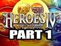 Heroes 4 Expert Playthrough 6 (The Four Horsemen), Part 1