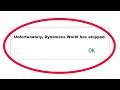 How To Fix Unfortunately Dynamons World Has Stopped Error in Android & Ios Mobile Phone