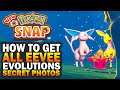 How To Get Every Secret Eevee Evolution & Photo Interaction In New Pokemon Snap