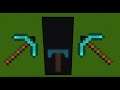 How to make a Diamond Pickaxe banner in Minecraft!