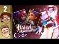 Let's Play Balan Wonderworld Co-op Part 2 - The Dolphin and the Diver