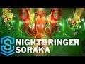 Nightbringer Soraka Skin Spotlight - League of Legends