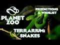 Planet Zoo: Predictions and Wishlist - Terrarium Snakes