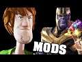 SHAGGY vs. THANOS Endgame + Thor & mas! en Resident Evil 2 remake (MODS)