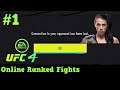 This Is My 1st Online Ranked Fight In EA Sports UFC 4  (UFC 4 Online Ranked Fights) #1