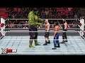 WWE 2K19 Giant Hulk vs Mini Brock Lesnar, Mini Braun Strowman & Mini Great Khali Match!