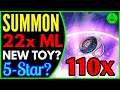 22x Moonlight Summon (New ML? 5-star?) 🔥 Epic Seven