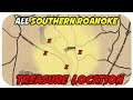 All Southern Roanoke Treasure Map Locations