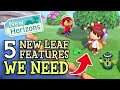 Animal Crossing New Horizons: 5 NEW LEAF FEATURES WE NEED (Happy Birthday Animal Crossing New Leaf)
