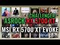 ASROCK RX 5700 XT CHALLENGER vs MSI RX 5700 XT Evoke Benchmarks | 59 test