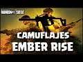 CAMUFLAJES DE TEMPORADA de EMBER RISE | Caramelo Rainbow Six Siege Gameplay Español