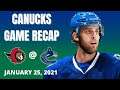 Canucks game recap: hat trick for Brandon Sutter, Olli Juolevi scores first NHL goal