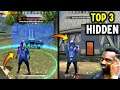 Free Fire - Top 3 Hiding Places In Free Fire // Techno Banda