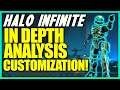 Halo Infinite Customization In Depth Analysis! Better than Halo Reach Customization! Halo News