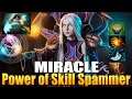 MIRACLE [Invoker] Power of Skill Spammer | Safe | Best MMR Gameplay - Dota 2