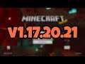 NEW MINECRAFT PE 1.17.20.21 BETA!!! Minecraft Bedrock Edition Update