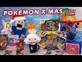 Pokemon HUGE Christmas Sword and Shield Plush Toys & Cards Unboxing! Re-ment Stairs Figures