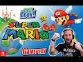 Super Mario 64 | NINTENDO SWITCH | Gameplay | FIRST LOOK! (Super Mario 3D All-Stars)