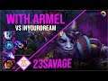 23savage - Riki | with Armel | vs inYourdreaM | Dota 2 Pro Players Gameplay | Spotnet Dota 2