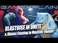Akuma Coming to Monster Hunter Rise & Blastoise Joins Pokémon Unite!