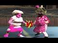 BARBIE FIGHT - Scary Teacher 3D BARBIE VS Ice Scream 3 BARBIE - Miss T Barbie VS Rod Barbie