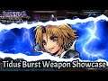 【DFFOO】Tidus Burst Weapon Showcase