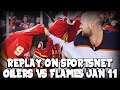 Edmonton Oilers vs Calgary Flames Jan 11, 20 Battle Of Alberta Replay On Sportsnet Tonight At 8PM MT