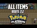 EVERY Item in Route 212 - Pokémon Platinum