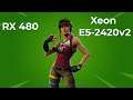Fortnite Chapter 2 | RX 480 + Xeon E5-2420V2 | High/Optimal Settings 1080P | Benchmark Gameplay