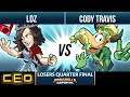 LDZ vs Cody Travis - Losers Quarter Final - CEO 2019 1v1
