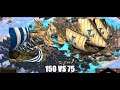 LONGBOAT VS CARAVEL 維京大戰船vs葡萄牙戰船(卡拉維爾) 世紀帝國2決定版 v40874