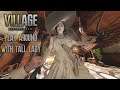 [LV GAMING] Resident Evil 8 Village - Play around with Tall Lady (Lady Dimitrescu) in Castle Demo