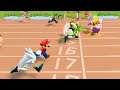Mario & Sonic at the 2012 London Olympic Games   All Characters 110m Hurdels Gameplay