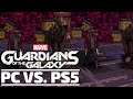 Marvel's Guardians of the Galaxy - 4K side by side comparison [PC vs PS5] - [Gaming Trend]