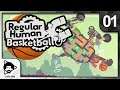 Regular Human Basketball E01 - Hello, and Welcome to the Jam - Happy Little Pixels: Let's Play