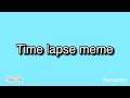 Time lapse meme animation ( undertale)