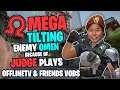 Toast Omega Tilting the Enemy Omen becuase of his Rat Judge Play l Brimstone 400 I.Q Simple Geometry