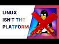 You CAN'T make a "Linux app", because there is NO LINUX PLATFORM