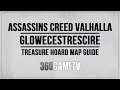 Assassins Creed Valhalla Glowecestrescire Hoard Map Location / Solution - Treasure Hoard Map Guides