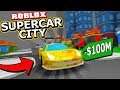 BUILDING OUR OWN $100M SUPER CAR CITY in ROBLOX! #1