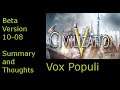 Civilization 5 VP Beta Version: 10-08 Summary and Thoughts