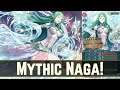 Deceptive Stats for a Great Hero! (✯◡✯) - Mythic Naga Overview ft. Peeps! 【Fire Emblem Heroes】