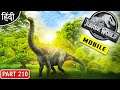 Don't Miss This Fight : Jurassic World Mobile Gameplay : OP बोलते - Part 210 [ Hindi ]