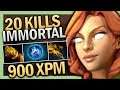 Dota 2 Safelane Windranger with 20 Kills by Immortal Rank 7.22 Gameplay ROAD TO TI11