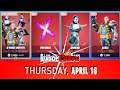 Fortnite TODAY'S Item Shop APRIL 16 (NEW X-Force Outfits, Cable, Domino, Psylocke,...)