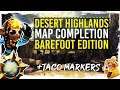 Guild Wars 2 - Desert Highlands Map Completion (Minimum-Mastery) with TacO Markers